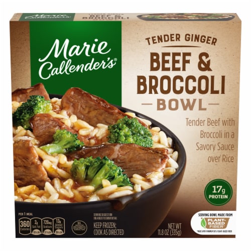 Marie Callender S Tender Ginger Beef Broccoli Bowl Frozen Meal 11 8 Oz Pay Less Super Markets