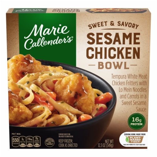 Marie Callender S Sweet And Savory Sesame Chicken Bowl Frozen Meal 12 3 Oz Fred Meyer