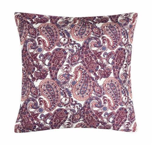Harper Lane Abella Paisley Decorative Pillow Perspective: front