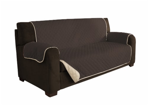Demori Sofa Protector - Brown Perspective: front