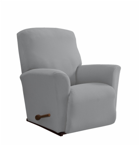 Demori Recliner Slipcover - Gray Perspective: front