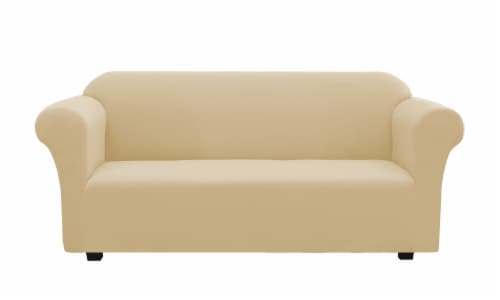 Demori Sofa Slipcover - Cream Perspective: front