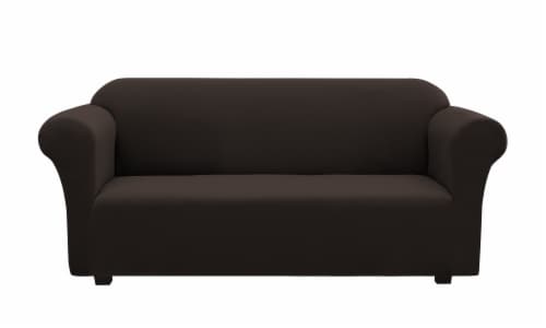 Demori Sofa Slipcover - Brown Perspective: front