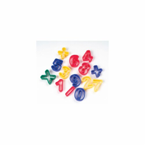 Chenille Kraft Company Cookie/Dough Cutters Numbers Perspective: front