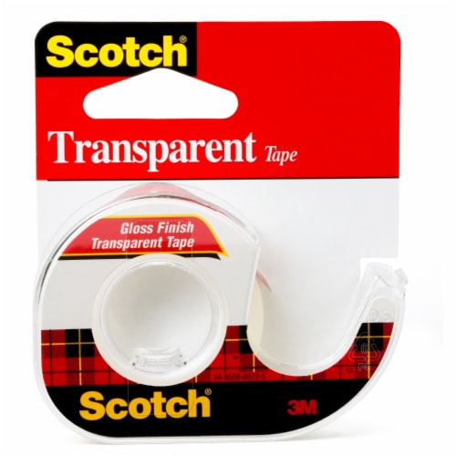 3M Scotch® Transparent Tape, 1 ct - Jay C Food Stores