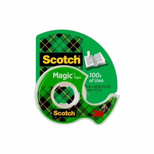 Scotch® Magic™ Matte Finish Tape - Clear Perspective: front