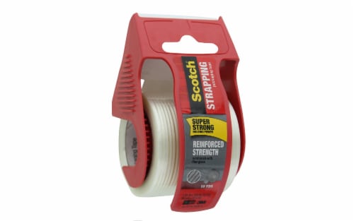 Scotch® Reinforced Strength Strapping Packaging Tape Perspective: front