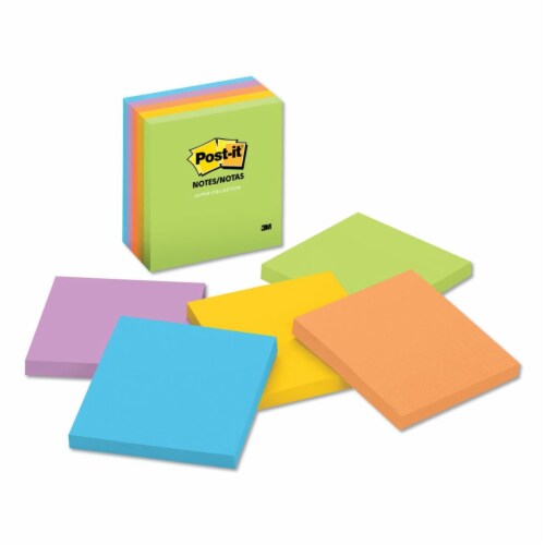 Postit® Notes PAD,4 X4 ,LINE NOTES,AST 6753AUL, 1 Kroger