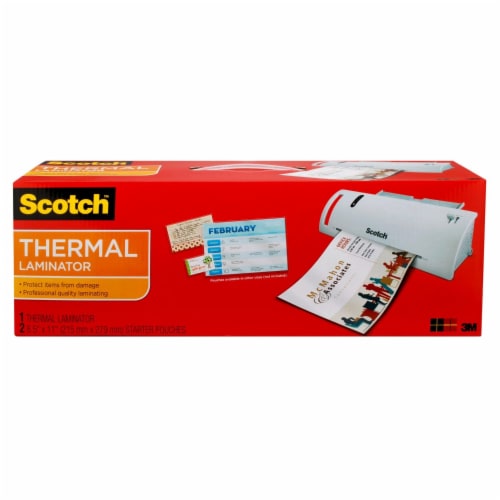 Scotch® Thermal Laminator - White Perspective: front