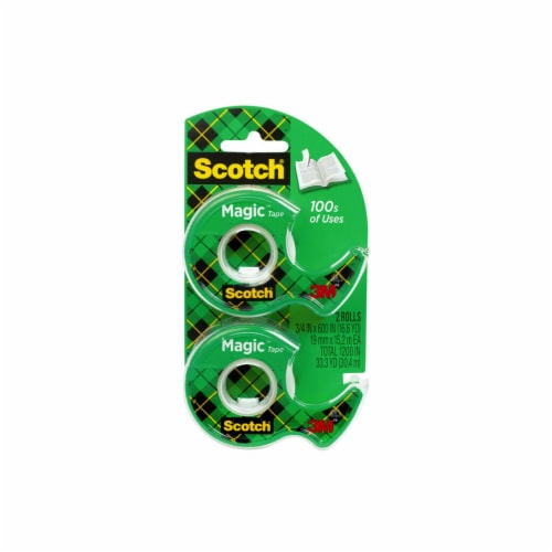 Scotch Magic Tape, 3/4 x 800, 10 Rolls