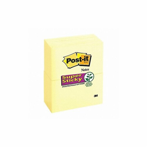 Post-it® Notes Super Sticky PAD,POST-IT 3X5 12,CAYW 655-12SSCY, 1