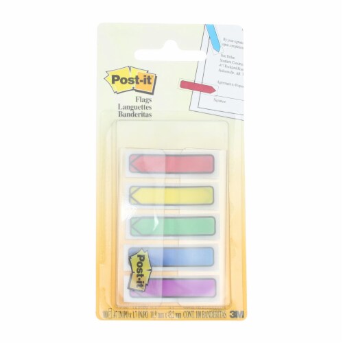 Post-it® Flags FLAG,ARROWS,100/PK,AST 684-ARR1 Perspective: front