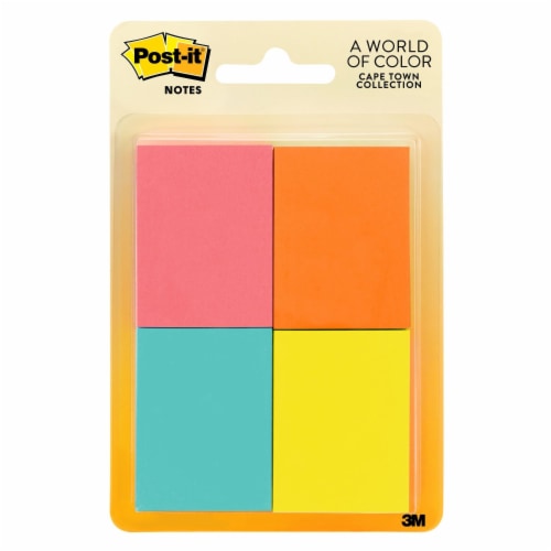 Post-It® Note Pads - Cape Town Collection Perspective: front