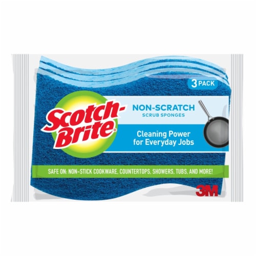 Scotch-Brite® Zero Scratch Scrub Sponge Perspective: front