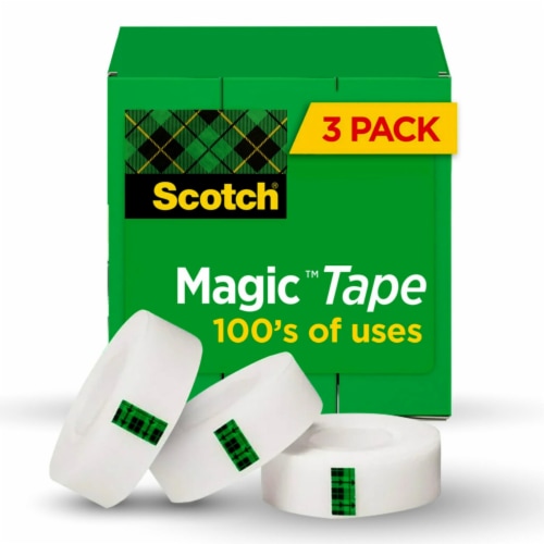 Scotch 3M 371 Carton Sealing Tape 1.9 Mil 2 x 110 yds. Clear 6/Case  T9023716PK, 1 - Kroger