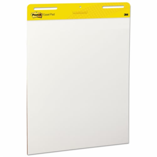 3M Company Post It® Sticky Note Self-Stick Easel Pads - White Perspective: front