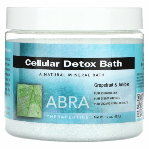 Abra Therapeutics Cellular Detox Bath Perspective: front
