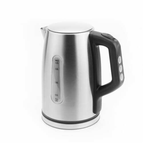 Aroma Professional Digital Stainless Steel Electric Kettle Perspective: front