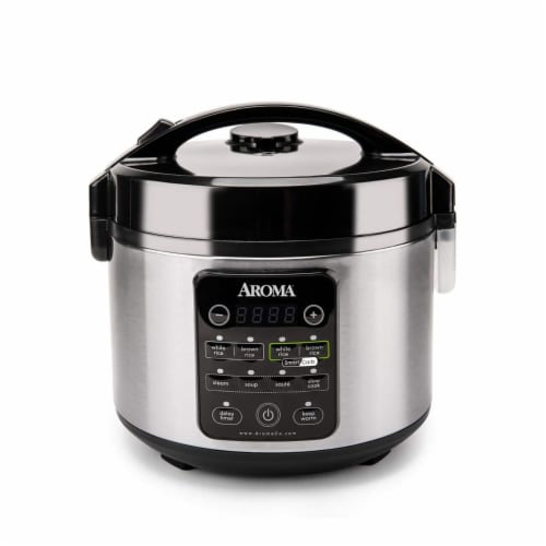 Aroma Professional Stainless Steel 12-Cup Smart Carb Rice Cooker