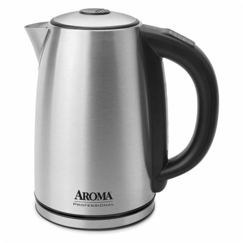 Aroma Housewares AWK-1800SD 1.7L 7 Cup Digital Stainless Steel Electric  Kettle, 1 Piece - Fred Meyer