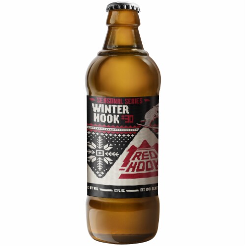 Red Hook Winterhook Seasonal Beer Perspective: front