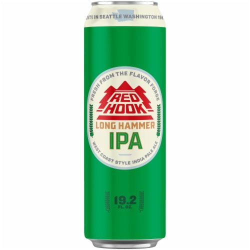 Redhook Long Hammer IPA Single Can Perspective: front