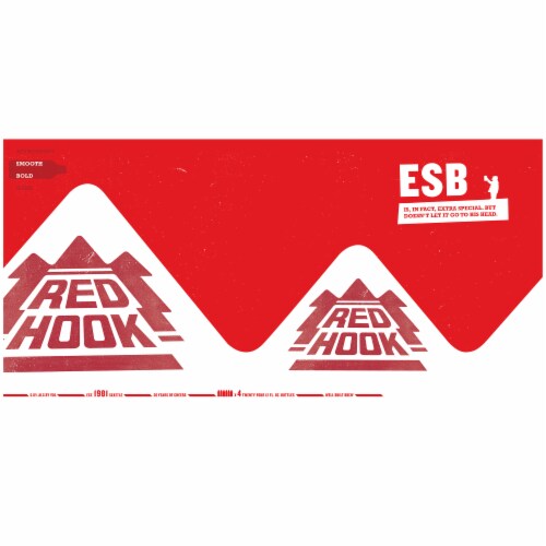 Redhook Brewery ESB Amber Ale Perspective: front