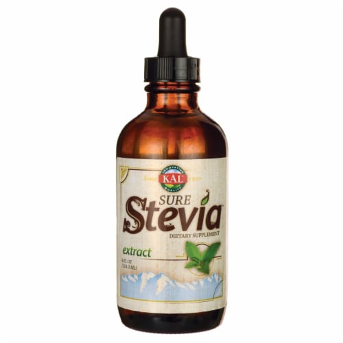 Kal Sure Stevia Extract 4 fl oz Liq Perspective: front