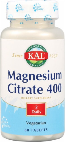 Kal Magnesium Citrate Perspective: front
