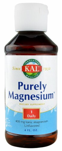 Kal  Purely Magnesium™   Unflavored Perspective: front