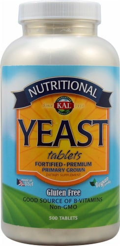 KAL Nutrional Yeast Tablets Perspective: front