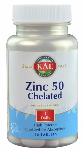 KAL  Zinc 50 Chelated Perspective: front