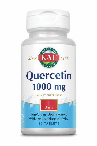 Kal® Quercetin 1000 mg Dietary Supplement Perspective: front