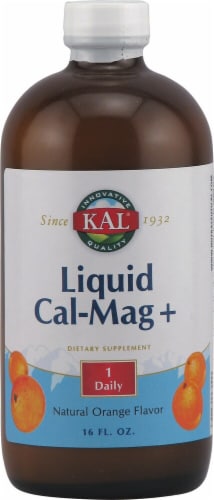 Kal  Liquid Cal-Mag Plus   Natural Orange Perspective: front
