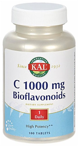 KAL  C 1000 with Bioflavonoids Perspective: front