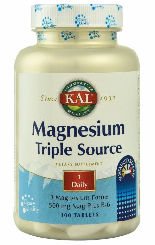 KAL  Magnesium Triple Source Sustained Release Perspective: front