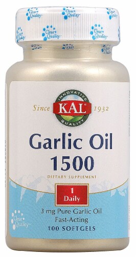 KAL  Garlic Oil 2000 Perspective: front
