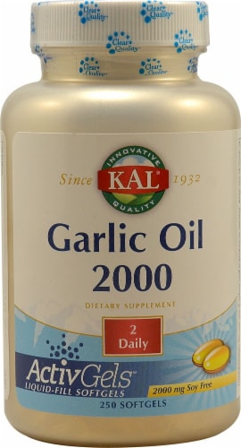 KAL  Garlic Oil 2000 Perspective: front
