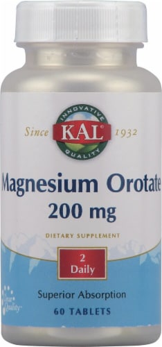 Kal  Magnesium Orotate Perspective: front