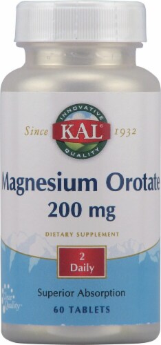 Kal  Magnesium Orotate Perspective: front