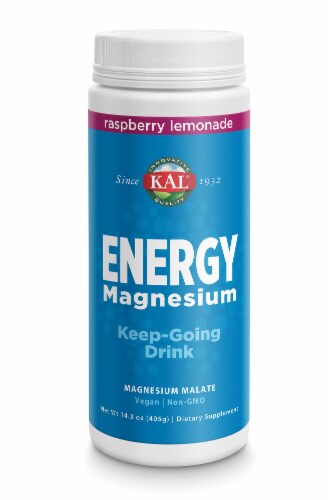 KAL Energy Magnesium Dietary Supplement Perspective: front