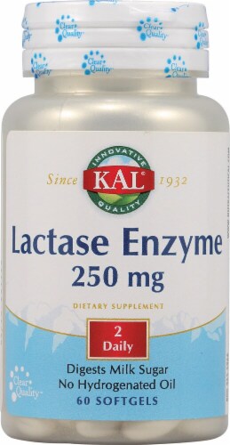 Kal  Lactase Enzyme Perspective: front