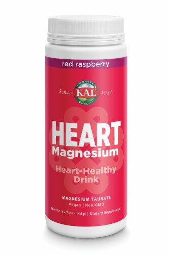 KAL Heart Magnesium Dietary Supplement Perspective: front