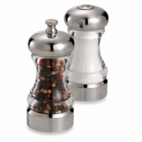 Tall Salt Shaker & Pepper Mill Set