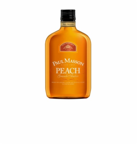 Paul Masson Peach Grande Amber Brandy Perspective: front