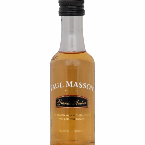 Paul Masson Grande Amber Grape Brandy Perspective: front