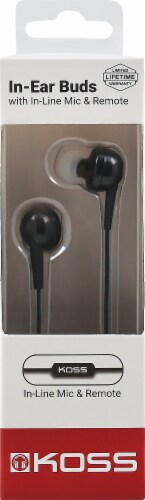Koss In-Ear Buds with Microphone Perspective: front