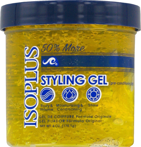 Isoplus Styling Gel Perspective: front