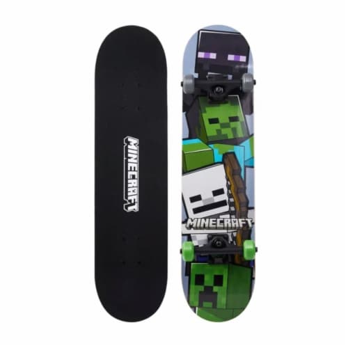 Sakar Minecraft 31 Inch Skateboard Perspective: front