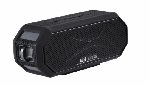Altec Lansing Hydra Jolt 2.0 Wireless Speaker - Black With Grey Perspective: front